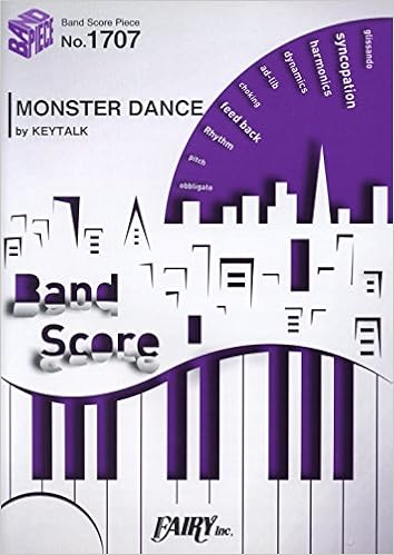 バンドスコアピースbp1707 Monster Dance Keytalk Band Score Piece 本 通販 Amazon