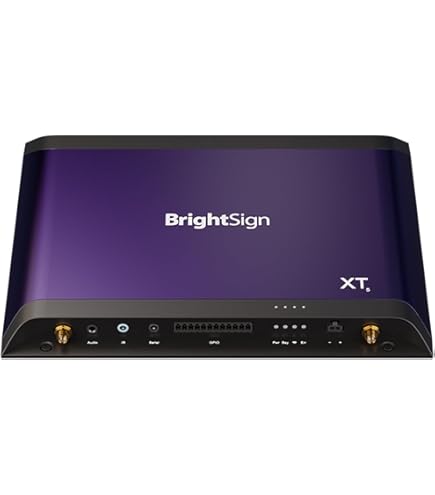 BrightSign XT244 デジタルサイネージプレーヤー 4K USED