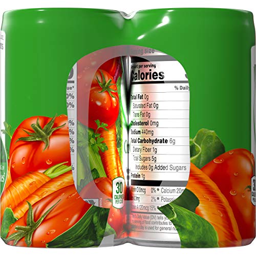 V8 ORIGINAL 100% VEGETABLE JUICE, 5.5 OZ CAN