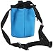 AMC Rock Climbing Panda Chalk Bag with Zipper Pocket, Dark Blue