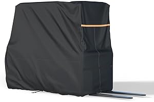 BENVOL Forklift Cover, Fit 3000-5000lbs, Waterproof, Dustproof, UV-Proof, 420DSilver-Coated Waterproof Oxford Cloth, All-Season Protection Forklift Cab Cover, (102 "*45" *82 "Inches)