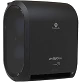 1 Pack enMotion 10" Automated Touchless Roll Paper Towel Dispenser, Black (59462A)