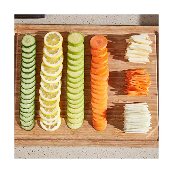 Vegetable-ChoppersONCE-FOR-ALL-Multifunctional-Vegetable-Slicer-with-Stainless-Steel-Blades-Manual-Food-Cutter-for-Chef-and-Household ONCE FOR ALL Mandoline Vegetable Slicer, Manual Kitchen Veg Chopper Stainless Steel Blade for Julienne, Cubes, Fried…