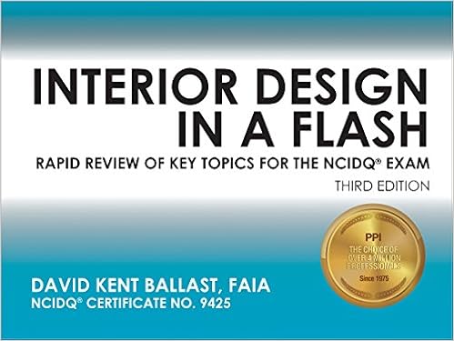 Interior Design In A Flash Rapid Review Of Key Topics For The