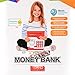 FunsLane Electronic Money Saving Box Cash Coin Can Children's Money Bank, Toy Bank