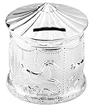 Classic Silver Plated Carousel Child Money Bank By Haysom Interiors