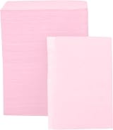 TourKing 125Pcs Pink Disposable Dental Bibs Waterproof Tray Covers Tattoo view 1
