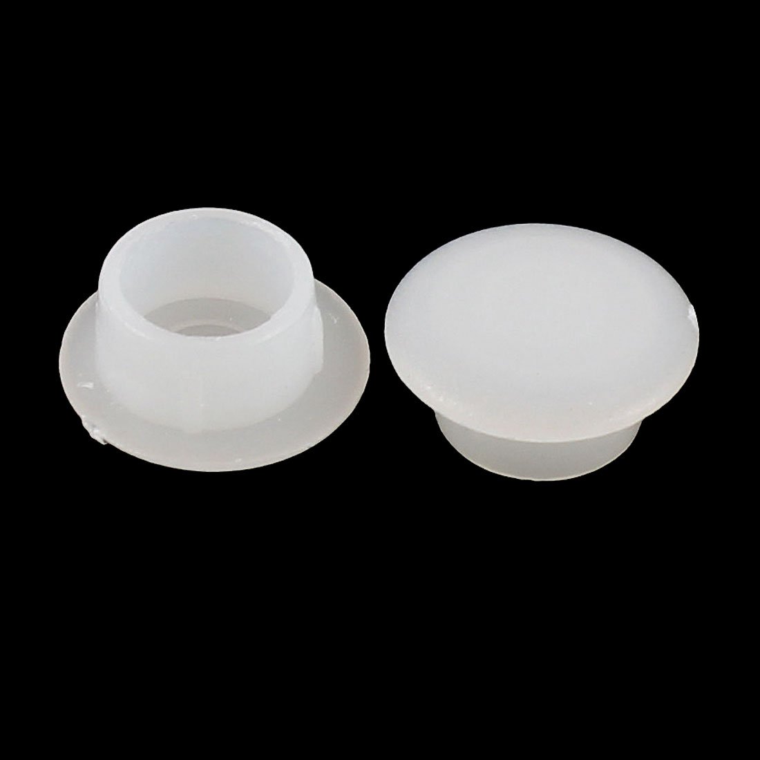 Sourcingmap Plastic Pushin Type Hole Cover Plugs Insert 10mm Dia 30pcs Off White Home & Kitchen