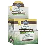 Garden of Life Vegan Green Superfood Powder - Raw Organic Perfect Whole Food Dietary Supplement, Chocolate, 15 CNT Tray