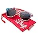 grinderPUNCH Kids American USA Flag Sunglasses for Boys and Girls Ages 3-10