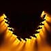 16x 12V 2-LED Amber Emergency Warning Hazard Strobe Light Bar Kit w/Clips Compatible with Truck Vehicle Car