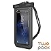 Trianium (2Pack) Waterproof Case, Cellphone Dry Bag Pouch w/ IPX8 for iPhone X 8 7 6s 6 Plus, SE 5s 5c 5, Galaxy s9 s8 s7 s6 edge, Note 5 4,LG G6 G5,HTC 10,Nokia, Pixel up to 6.0” diagonal