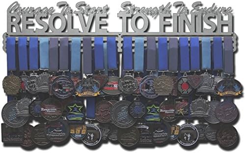 Allied Medal Hangers - Courage to Start, Strength to Endure, Resolve to Finish - Multiple