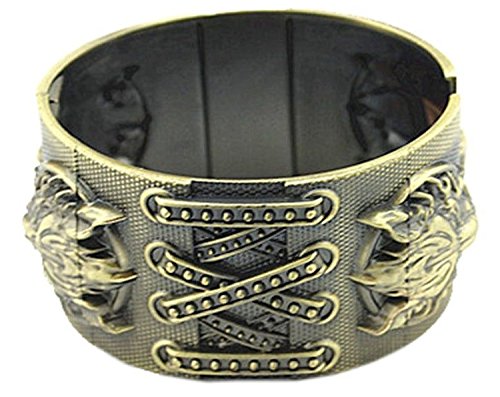 RIOT Final Fantasy Cloud Wolf Alloy Bracelets Wrist Strap Wristbands Cosplay