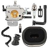 Harbot MS660 Carburetor with Air Fuel Filter Line Intake Manifold for STIHL MS640 MS650 MS 660 064 066 Chainsaw