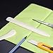 eBoot Bone Folder Paper Creaser Set Scoring Tool for Paper Crafts, Bookbinding, Card Making and Office Supplies, 2 Pieces