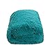 CaliTime Blanket Super Soft Warm Plush Fuzzy Faux Fur Bed Throw for Couch Sofa Bedding Living Room 60 X 80 Inches Teal