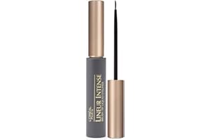 L'Oreal Paris Lineur Intense Brush Tip Liquid Eyeliner, Black, 0.24 fl; oz; (Packaging May Vary)