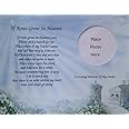 In Memory of FATHER"If Roses Grow In Heaven" Memorial Poem For Loss Of Dad Bereavement Gift Idea