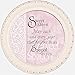Cottage Garden Sweet Sixteen May Every Year be Special Ivory Rope Trim Petite Round Jewelry and Keepsake Box