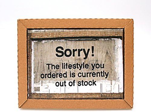 Banksy Sorry! The Lifestyle You Ordered Canvas (7x5) by Urbancanvas