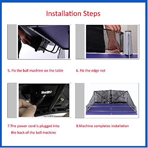 image for Y current Automatic Ping Pong Ball Pitching Machine, Table Tennis Robo