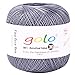 golo Crochet Thread for Hand Knitting Size 30 Silver Grey 10-765