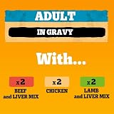 Pedigree Adult Dog Wet Food Can Mixed Selection Gravy 6x400g view 7