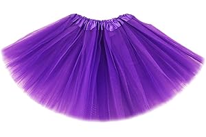 RELBCY Women's Tutu Skirt Layered Tulle Tutus Ballet Dance Tutus Skirt Party Princess Tutu Costume for Women and Girls
