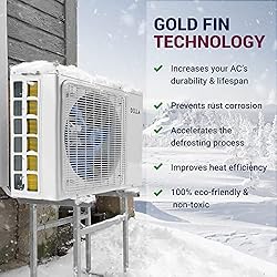 DELLA 12000 BTU Wifi Enabled 17 SEER2 Cools Up to