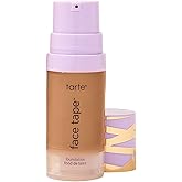 tarte face tape foundation – Full-Coverage 12hr Waterproof Makeup, Hydrating & Smoothing with a Natural Matte Finish for Transfer-Proof Comfortable Long-Wear Foundation, Vegan & Cruelty-Free
