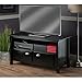 Winsome Wood Timber Media/Entertainment, Black