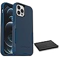 OtterBox Commuter Series Case for iPhone 12 & iPhone 12 Pro (Only) - with Cleaning Cloth - Non-Retail Packaging - Bespoke Way (Blue)