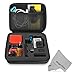 GOJA Customizable Foam Protection Carry Case (Medium) for GoPro Hero Camera and Accessories