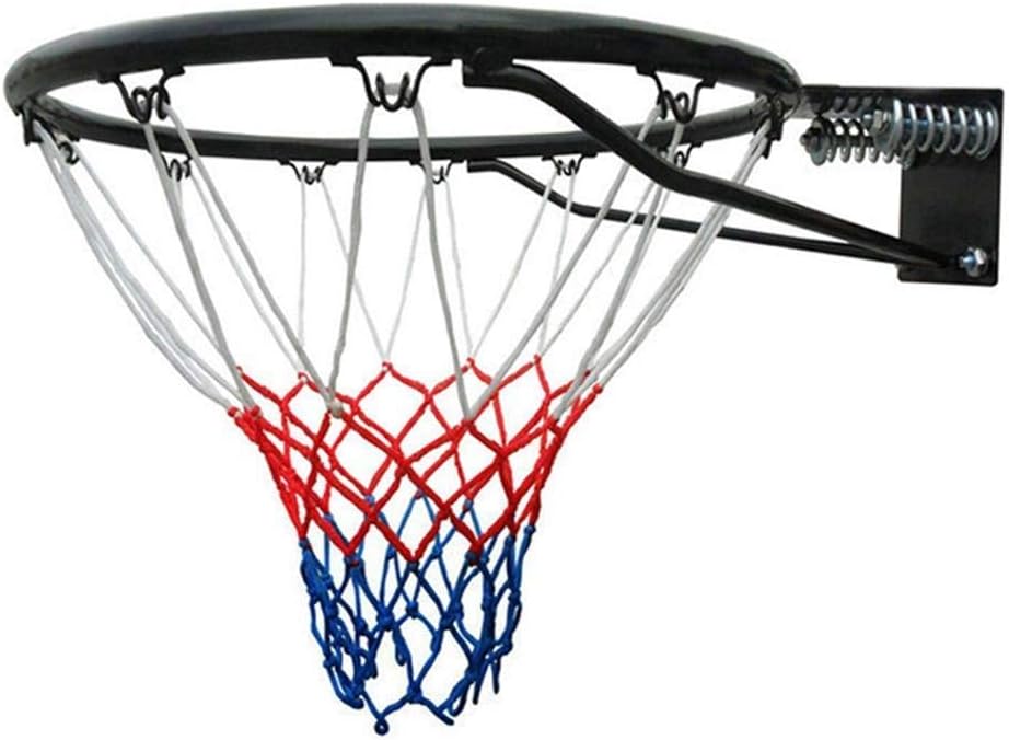 18 Inch Kids Basketball Rim Basketball Net Indoor Outdoor Child Basketball Goal Wall Mounted Basketball Hoop