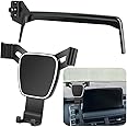LUNQIN Car Phone Holder for Chevrolet Chevy Suburban 2021 2022 2023 2024,Chevy Tahoe 2021-2024 12th gen Auto Accessories Navigation Bracket Interior Decoration Mobile Cell Phone Mount case