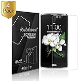 LG K7 / Tribute 5 / Treasure Screen Protector,Auideas (4-Pack) LG K7 Screen Protector Film HD Clear Retail Packaging for LG K7 (HD Clear)