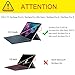 Fintie Case for Surface Pro 7 / Pro 6 - Premium Vegan Leather Slim Fit Folio Cover with Stylus Holder, Compatible with Microsoft Surface Pro 5 / Pro 4 / Pro 3 and Type Cover Keyboard (Rose Gold)