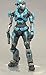 McFarlane Toys Halo Reach Series 2 - Kat Action Figure Cyan
