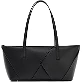 Woven Tote Bag Large Capacity Zipper Handbag Shoulder Bag Hobo Underarm Bags for Travel