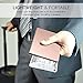 MoKo RFID Block Passport Holder Cover Travel Wallet for Men & Women - Rose Gold