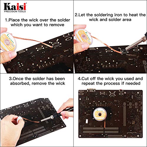 Kaisi Professional Solder Assist Tools and Accessory Kit (11 Piece) - Thumbnail 4