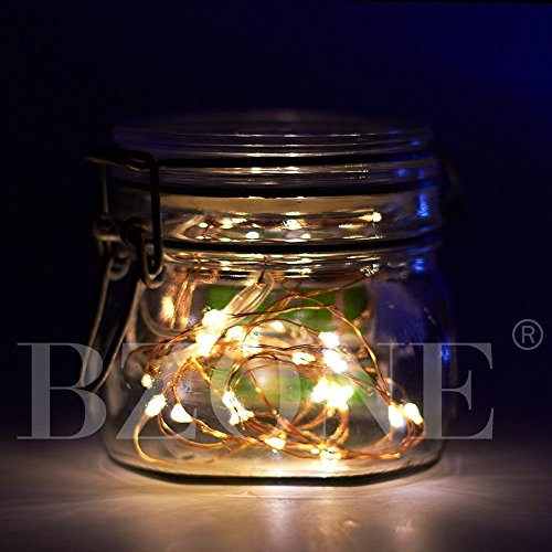 Bzone Led Tiny Micro Battery String Lights Copper Wire