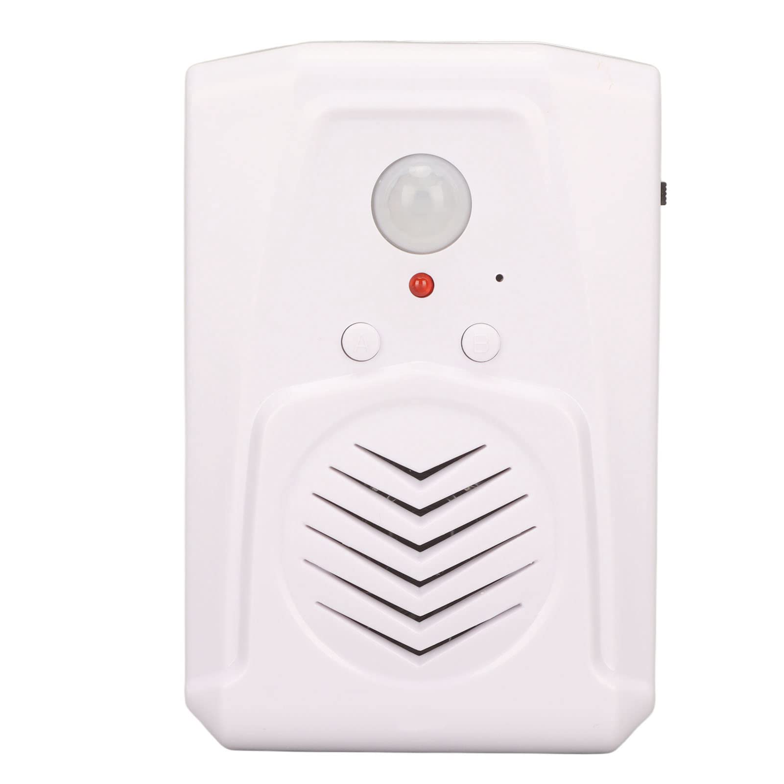 PIR Motion Sensor Alarm, Recordable Voice Infrared Motion Sensor Detector Security Alarm Chime, Motion Sensor Activated Sound Speaker for Store, Security Reminder