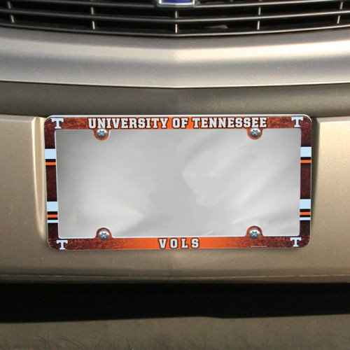 NCAA License Plate with Full Color Frame, University of Tennessee
