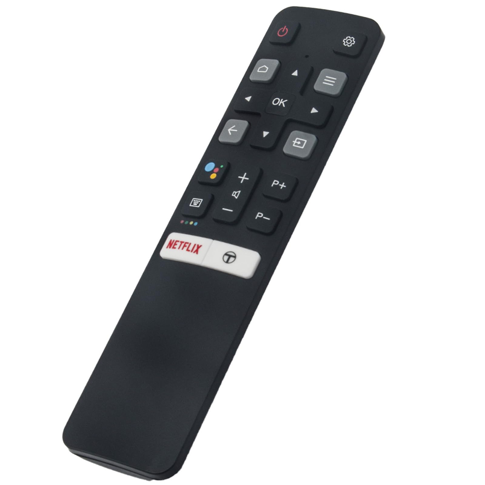 AULCMEET 06-BTZNYY-LRC802V RC802V-FUR6 Replacement Voice Remote Control Fit for TCL C72K+ Series, P725K Series, P72 Serie, C72K+ Serie, C72 Serie, C82 Serie 4K TV