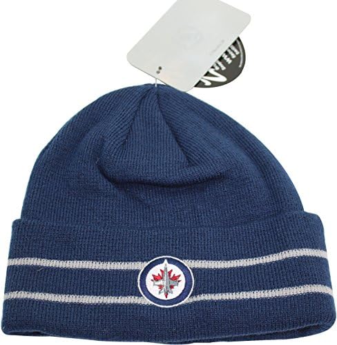 NHL Zephyr Winnipeg Jets Cuffed Knit Beanie Hat