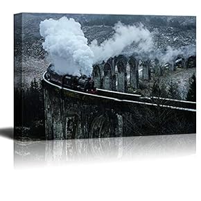 Canvas Wall Art Old Landscape Photography Canvas Prints Home Artwork Decoration for Living Room,Bedroom … - 12x18 inches
