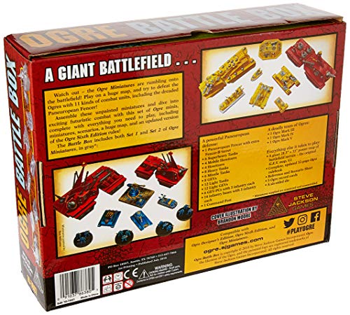 Steve Jackson Games Ogre Battle Box