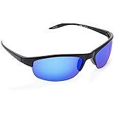 Optic Nerve Alpine Polarized Sport Sunglasses – Lightweight Sportwrap Frame, UV Protection, Anti-Glare – Unisex Fit